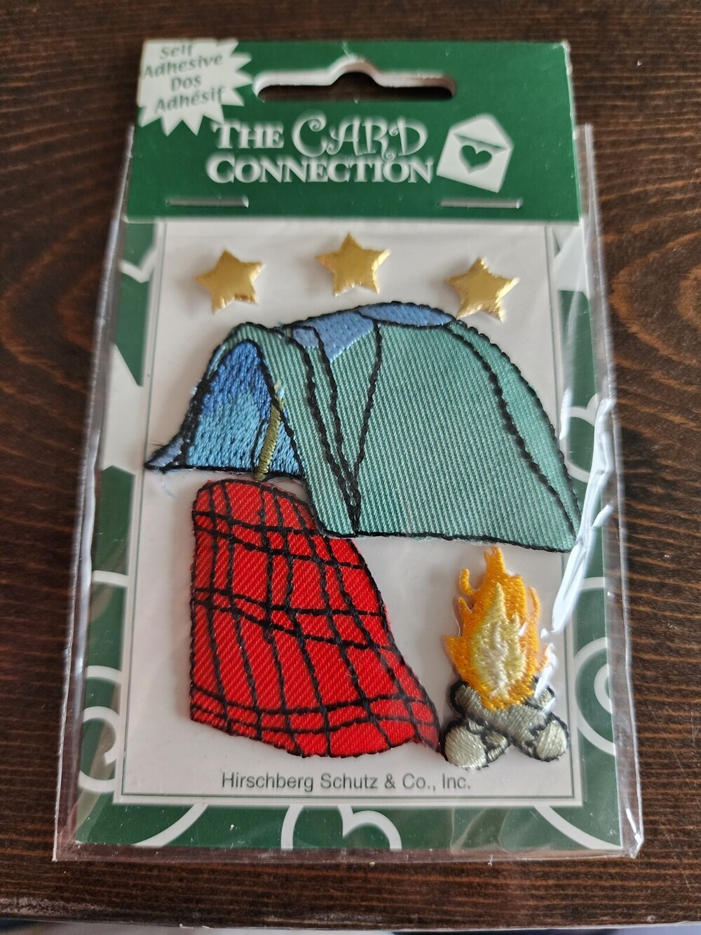 The Card Connection - Self Adhesive 3D Camping Tent Embellish - Vintage NEW #24